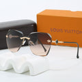 Clover Temple Rimless Polygon Sunglasses
