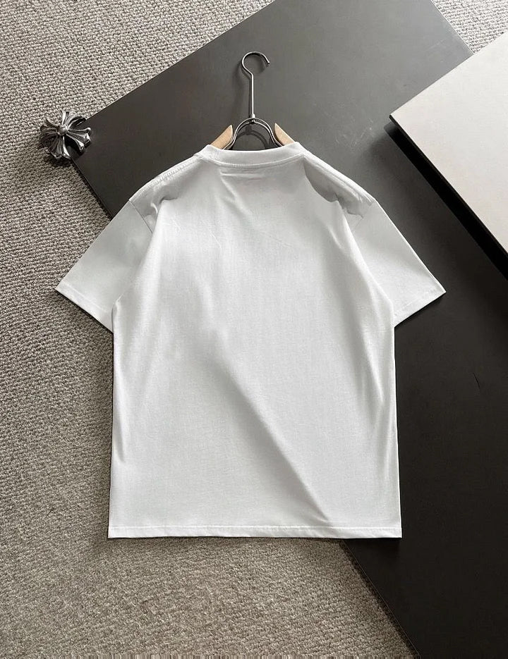 Simple style print t-shirt