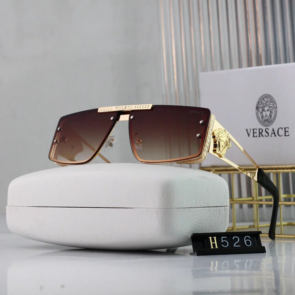 New hot HD lenses Full frame design 7 colors sunglasses 526
