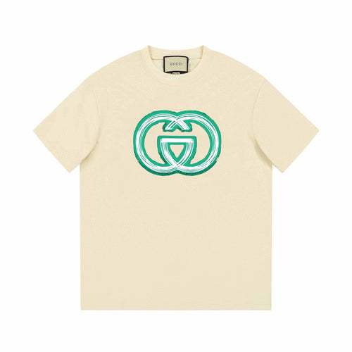 Classic Green Print T-Shirt(summer preferred)