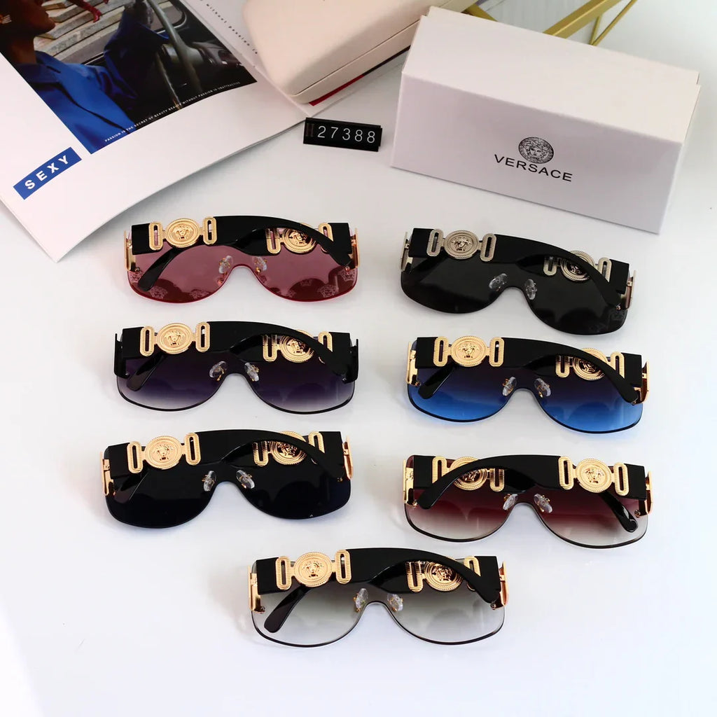 7 colors popular high-definition lens frameless design sunglasses 27388