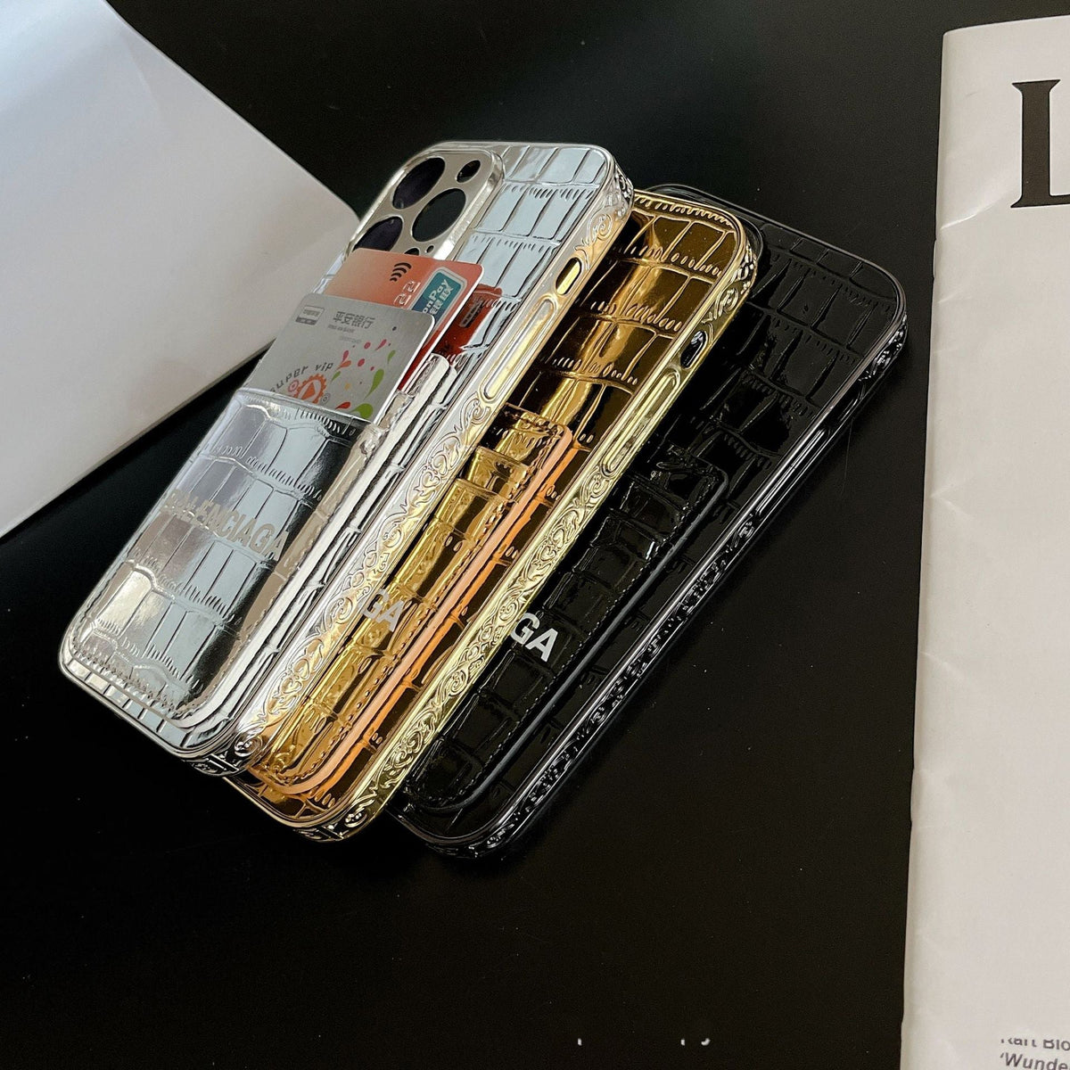 Luxurious patent leather case