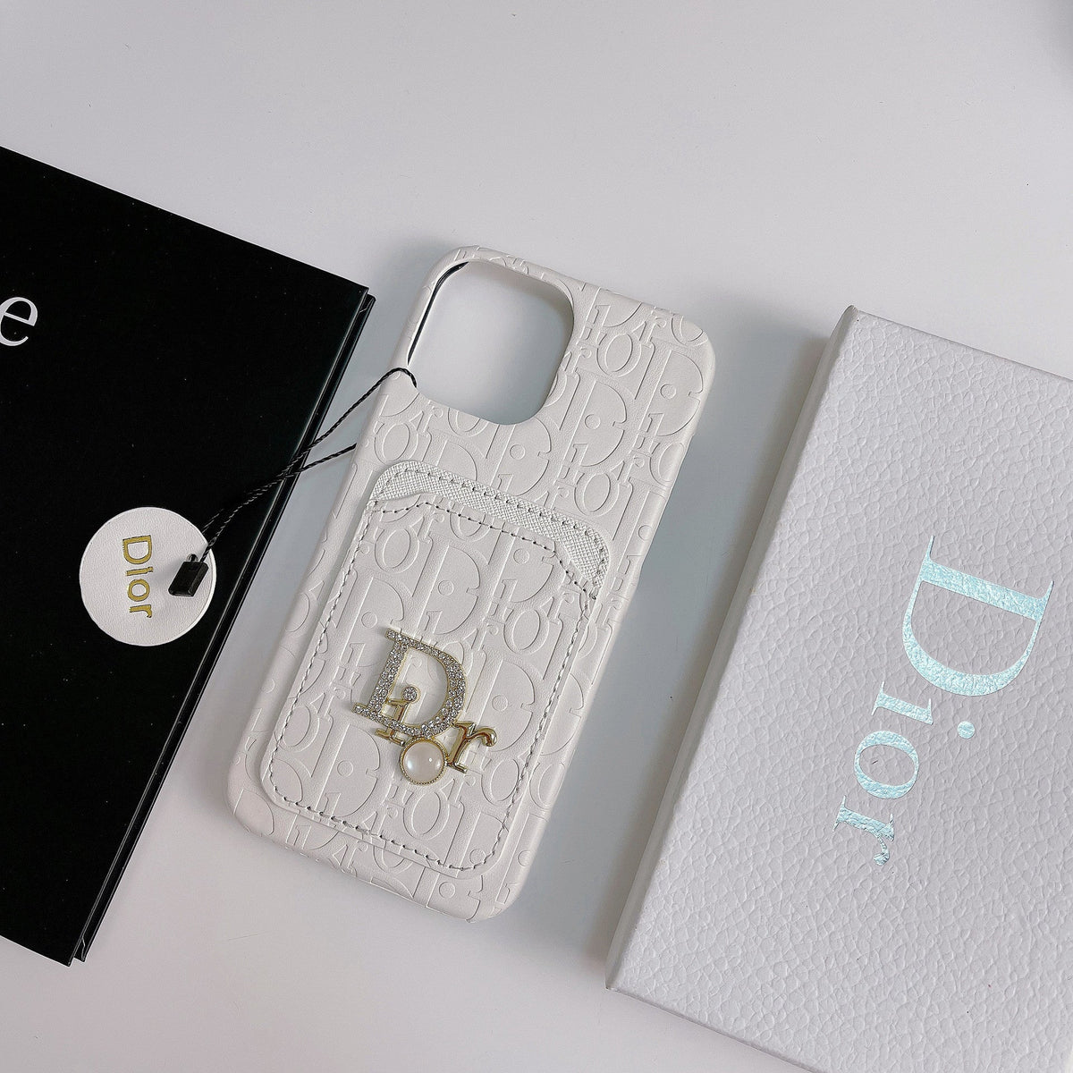 Leather card holder case