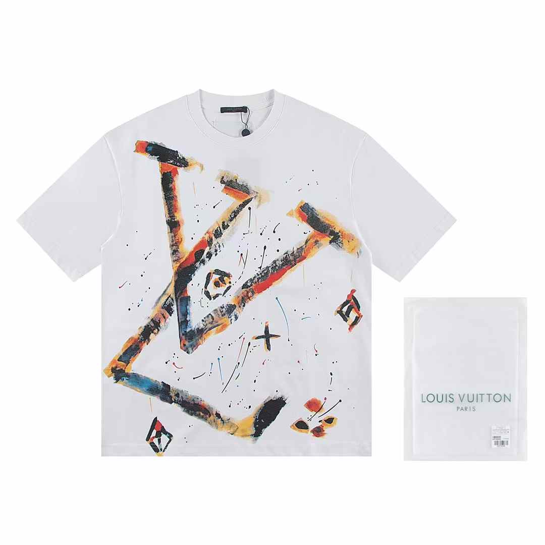 New colorful print t-shirt