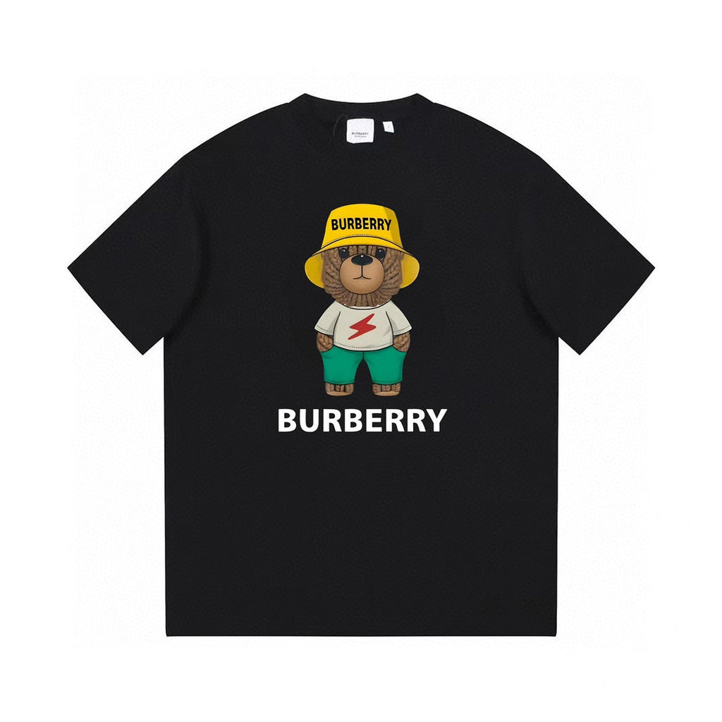 Cartoon Bear Print T-shirt