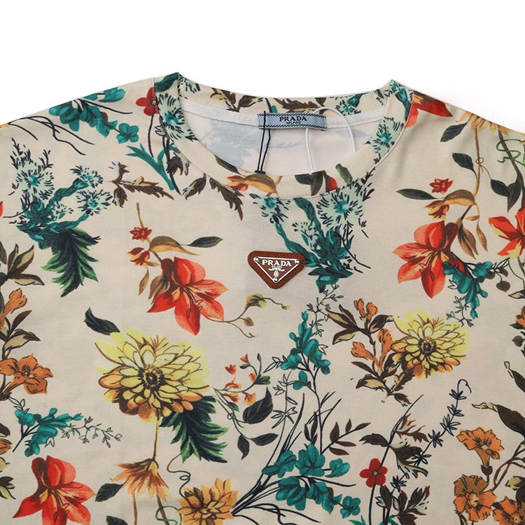 Floral print T-shirt